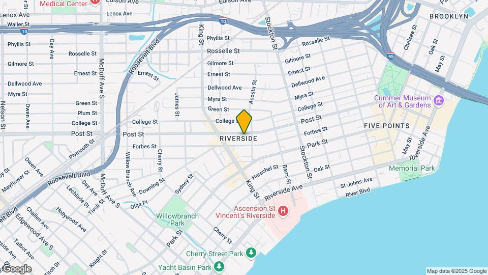 2636 Post St Mapa y Detalles de la Ubicación