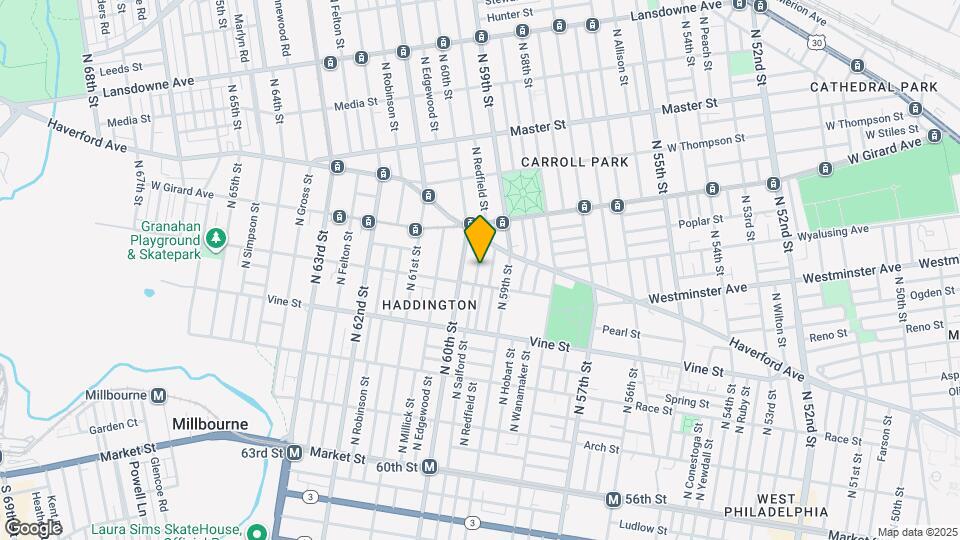 417 N Salford St Map and Location Details