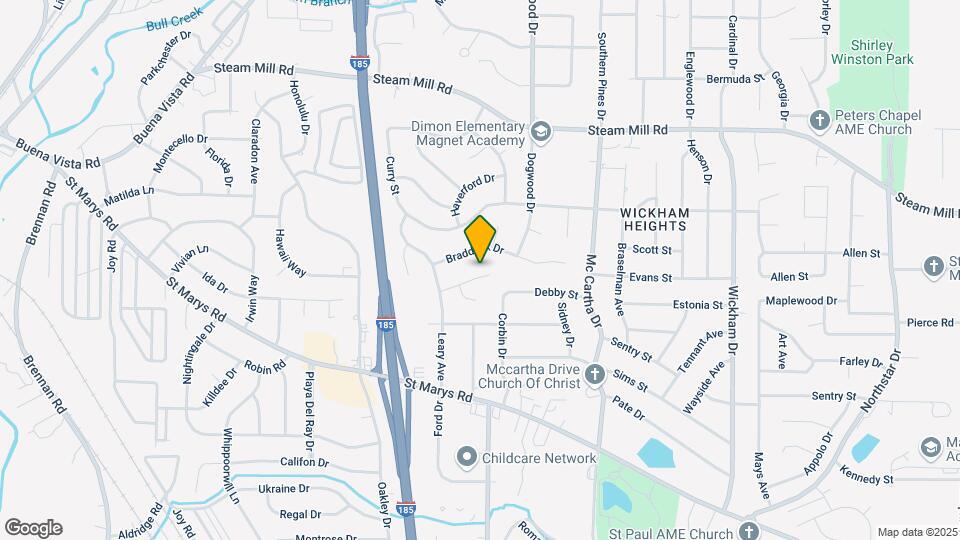 4137-4141 Montclair Dr Mapa y Detalles de la Ubicación