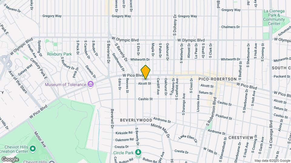 9323 Alcott St, Unit Alcott Map and Location Details