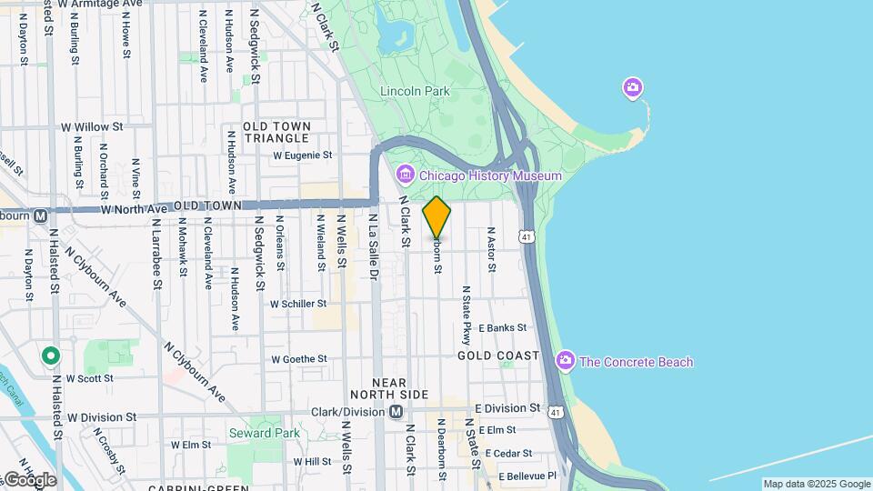 1504 N Dearborn Pkwy Map and Location Details