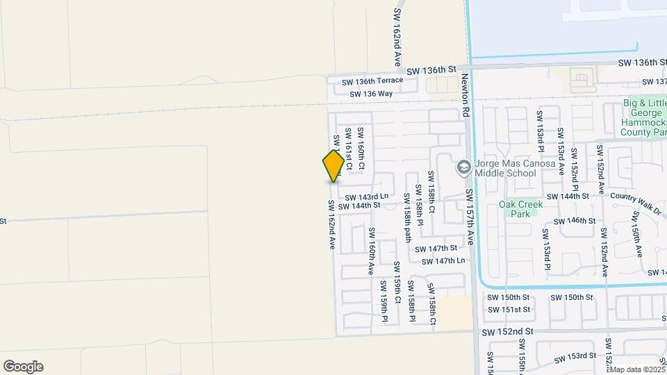 14300 SW 161st Pl Map and Location Details