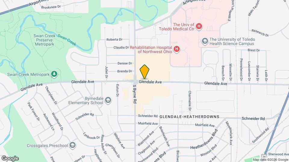 The Glen Mapa y Detalles de la Ubicación