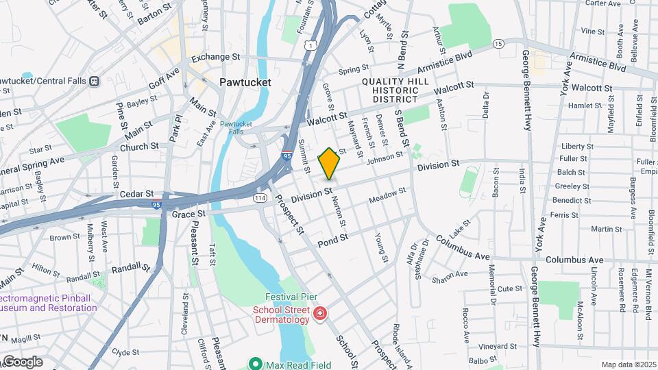 188 Division St Map and Location Details