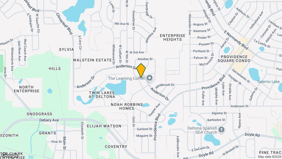 633 Nardello Dr Map and Location Details