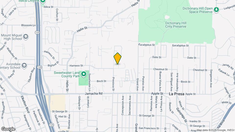 9210 Harness St Map and Location Details