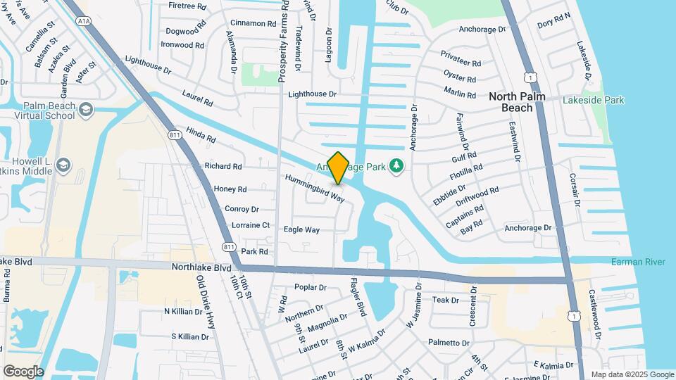 731 Hummingbird Way Map and Location Details