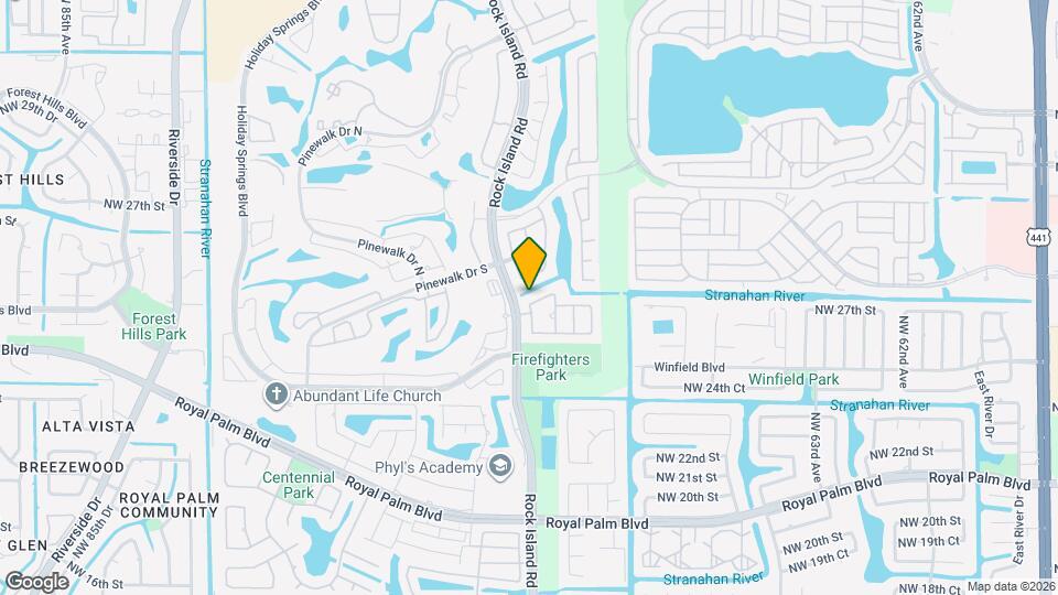 6959 NW 27th Ct Map and Location Details