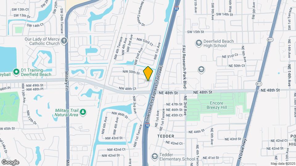 4811 NW 1st Ave Map and Location Details