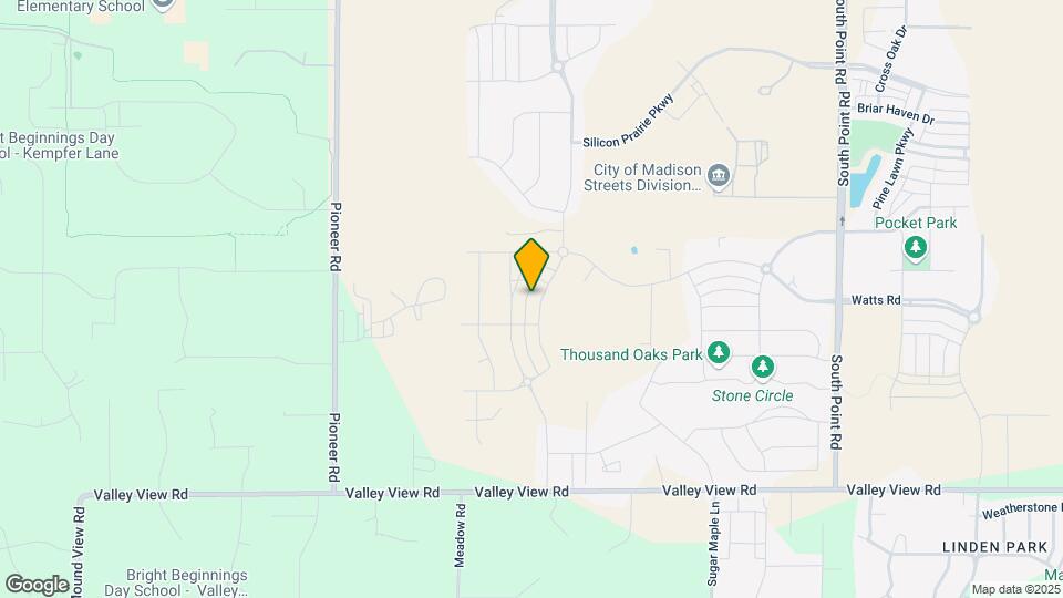 612 Sugar Maple Ln Map and Location Details