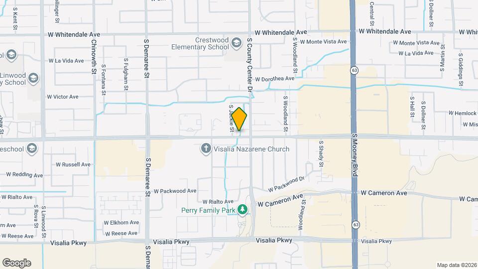 3555 S County Center Dr Map and Location Details