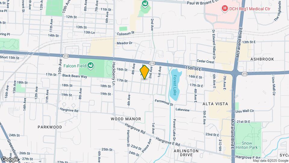 216 17th St Map and Location Details