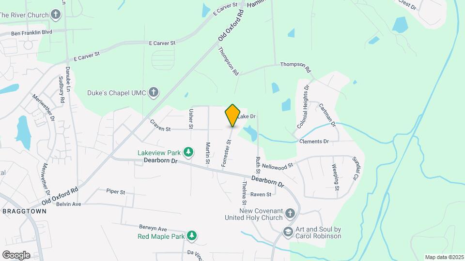 3042 Forrester St Map and Location Details