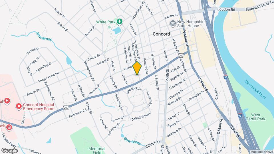 3 Merrimack St Map and Location Details