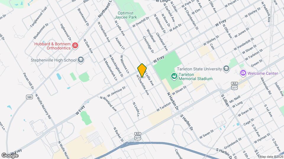 859 N Charlotte Ave Map and Location Details