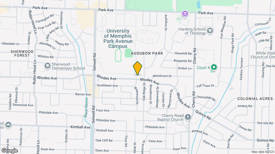 4146 Rhodes Ave Map and Location Details