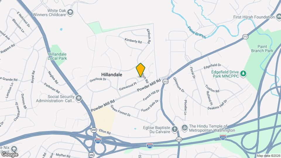 2016 Gatewood Pl Map and Location Details