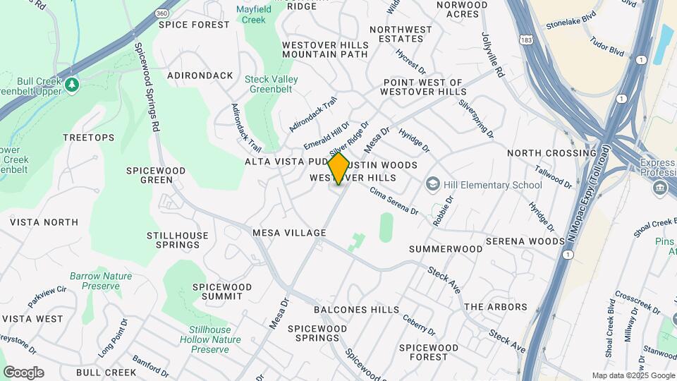 8401 Greenflint Ln Mapa y Detalles de la Ubicación