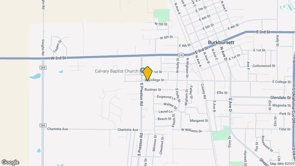 436 W College St Map and Location Details