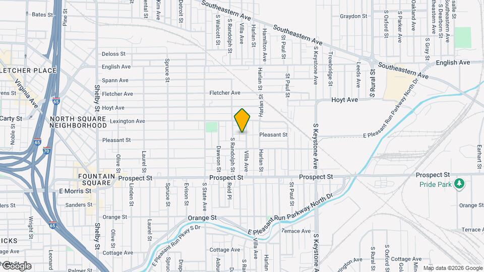 906 Villa Ave Map and Location Details