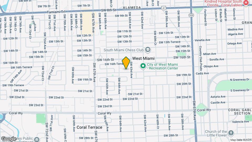 6331 SW 18th St Map and Location Details