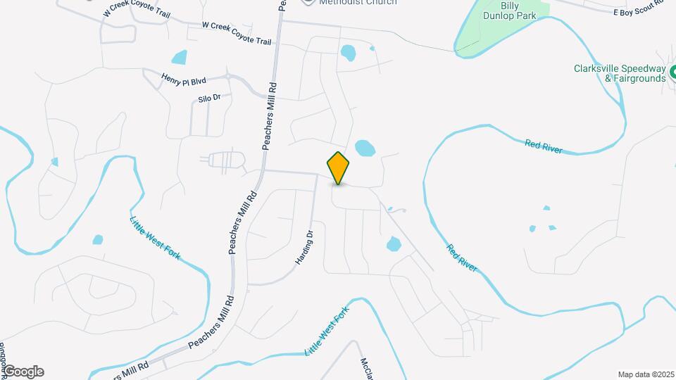 1003 Garner Hills Dr Map and Location Details