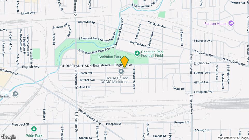 4318 Spann Ave Map and Location Details