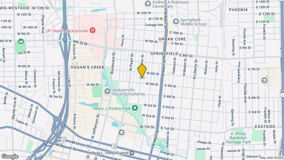 1515 Silver St Map and Location Details