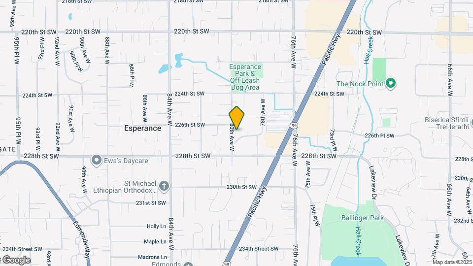 22623 80th Ave W Mapa y Detalles de la Ubicación