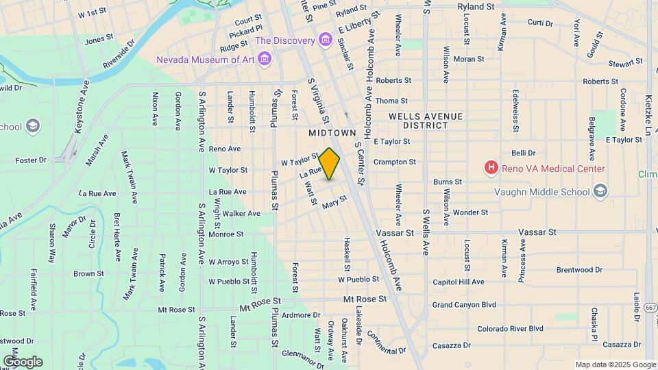 952 Haskell St Map and Location Details