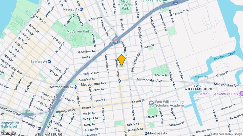 173 Skillman Ave Map and Location Details