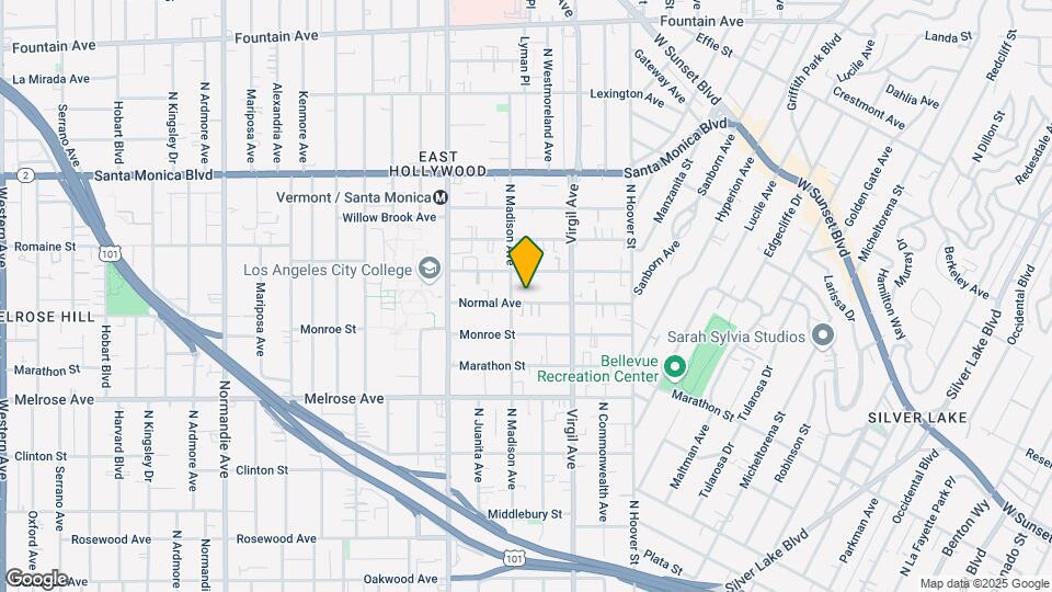 4261 Normal Ave Map and Location Details