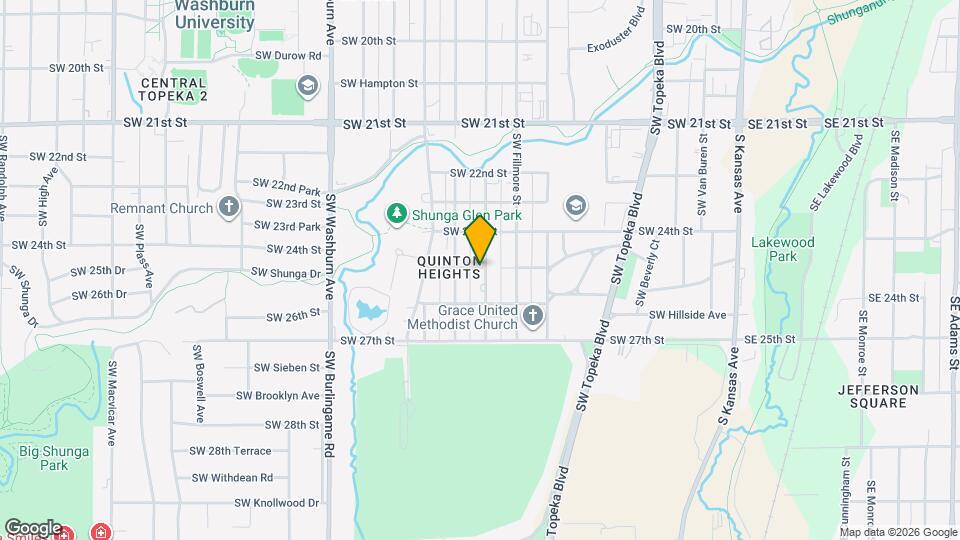 2503 SW Central Park Ave Map and Location Details