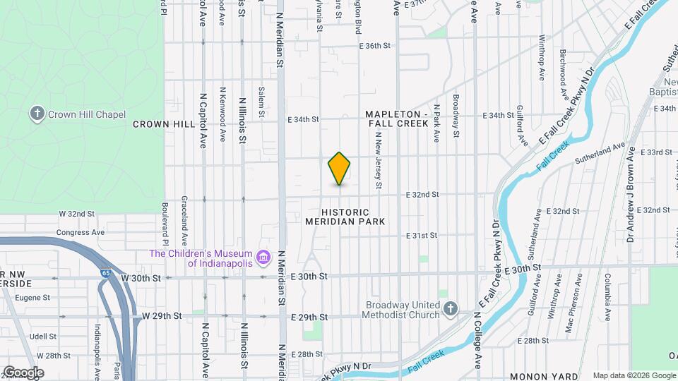 124 E 32nd St Mapa y Detalles de la Ubicación