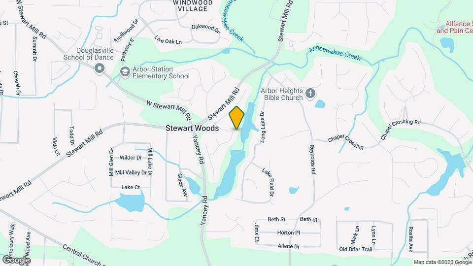 3582 Lanier Dr Map and Location Details