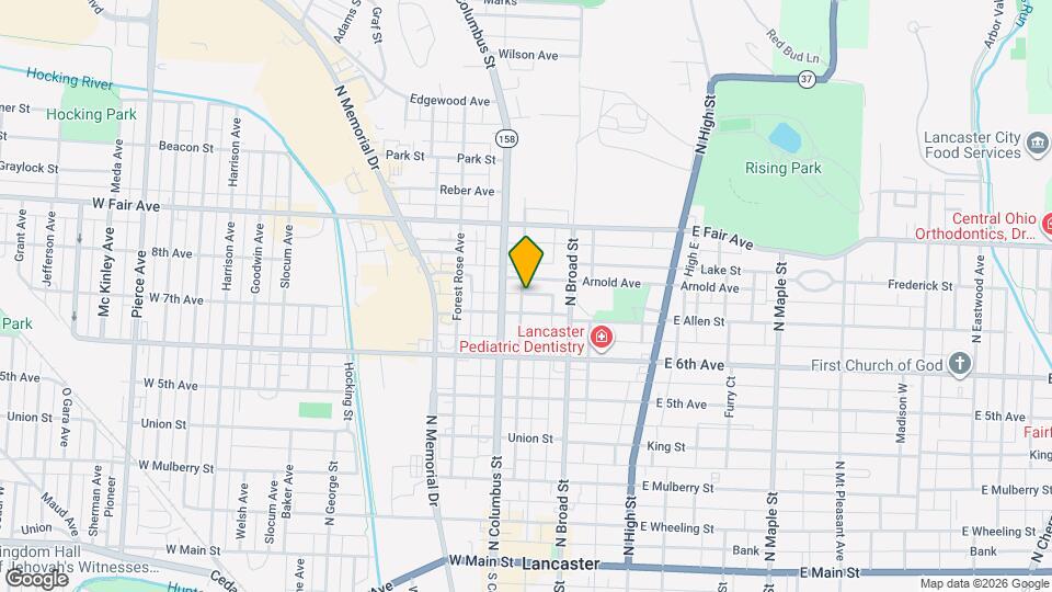 714 Maywood Ave Map and Location Details