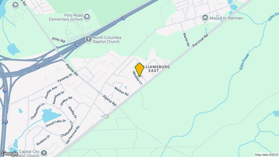 221 Whixley Ln Map and Location Details