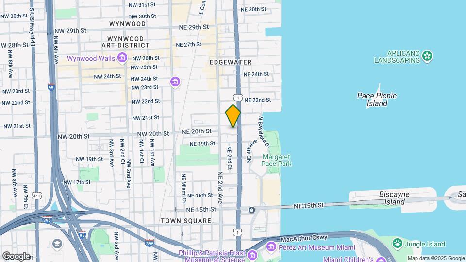 261 NE 20th St Mapa y Detalles de la Ubicación