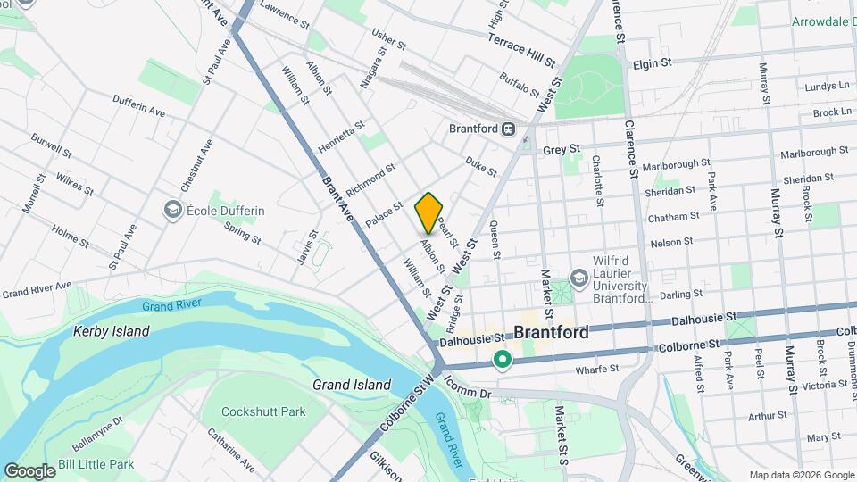 33 Albion St Map and Location Details