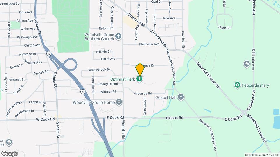 745 Carol Ln Map and Location Details