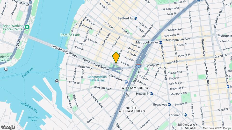 215 S 4th St, Unit 2A Map and Location Details