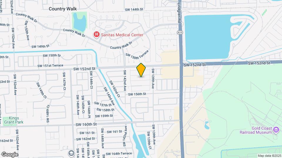 13995 SW 154th St Map and Location Details