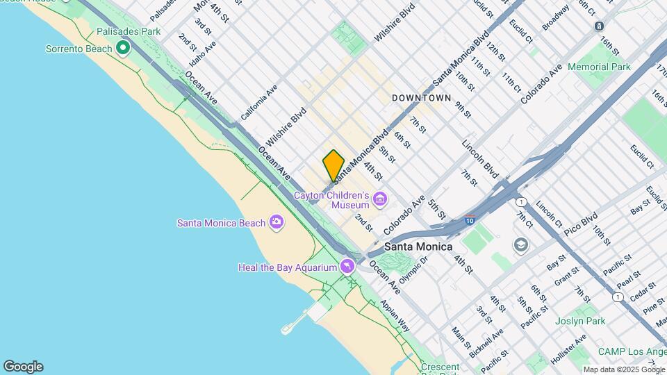 Welcome to 404 San Vicente — Prime Santa M Map and Location Details