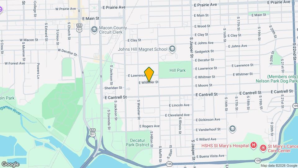 803 E Whitmer St Mapa y Detalles de la Ubicación