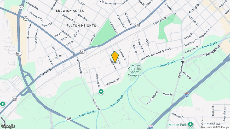 408 Vance Ave Map and Location Details