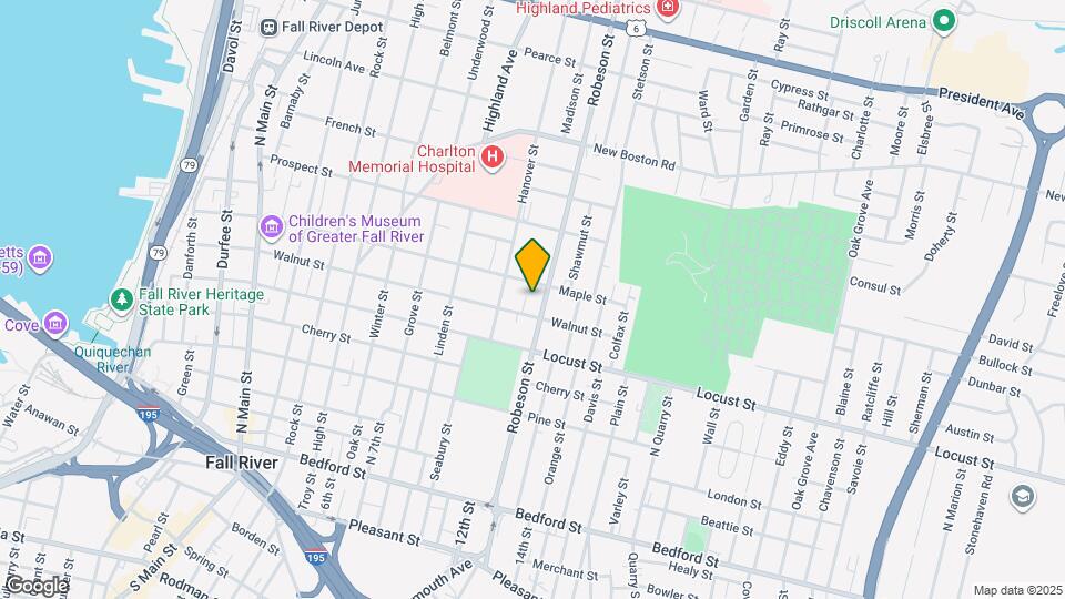 21 Pear St Map and Location Details