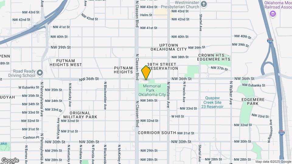 1216 NW 36th St Map and Location Details