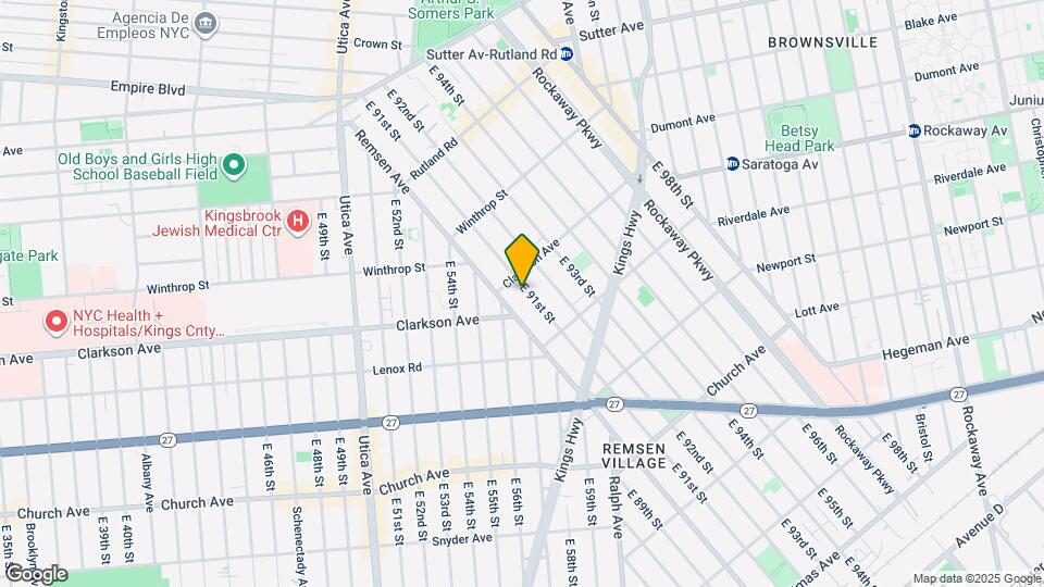 302 E 91st St Map and Location Details