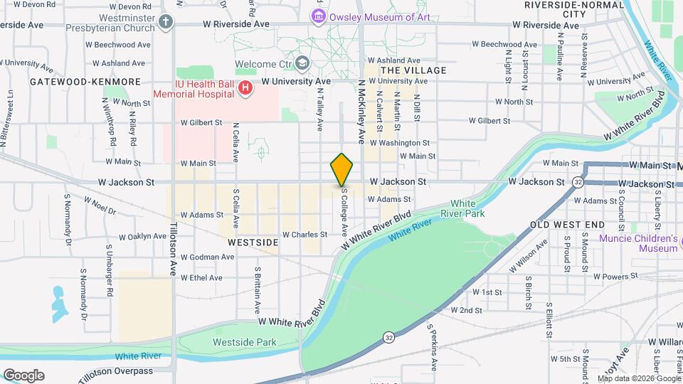 215 S College Ave Map and Location Details