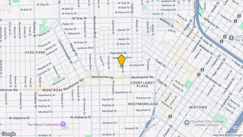 2616 Whitney St-Unit -4 Map and Location Details